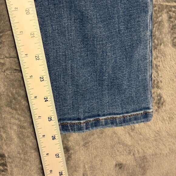 J. Jill Denim Boyfriend Jeans Straight Leg Ankle Size 8P - Picture 11 of 11